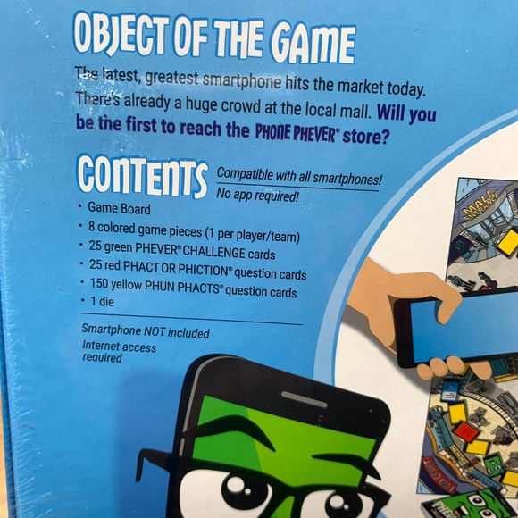 Phone Phever Game of Smart Phones Family & Party Board Game SEALED - Picture 7 of 7
